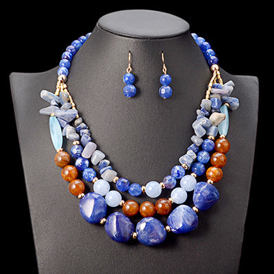 Wedding Accessories African Beads Jewellery Set