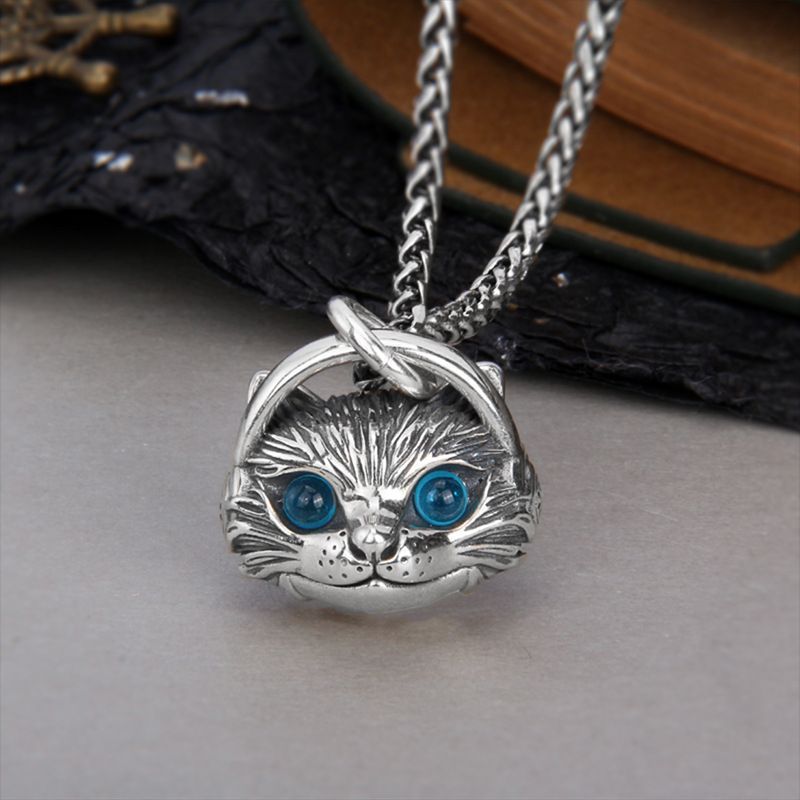 Cat Pendant Personalized Hip Hop Punk Hipster Necklace